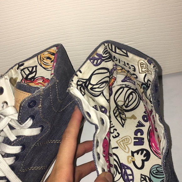 Coach Erika Denim Hightops - Picture 3 of 4